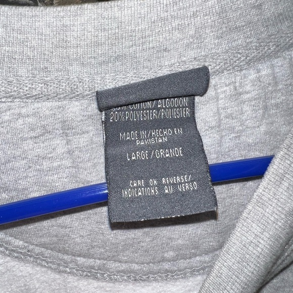 Vintage The Edge Dallas Cowboys Gray Sweatshirt Size Large - Picture 3 of 4